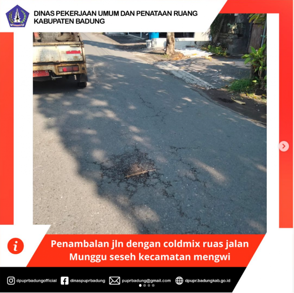 Penambalan jln dengan coldmix